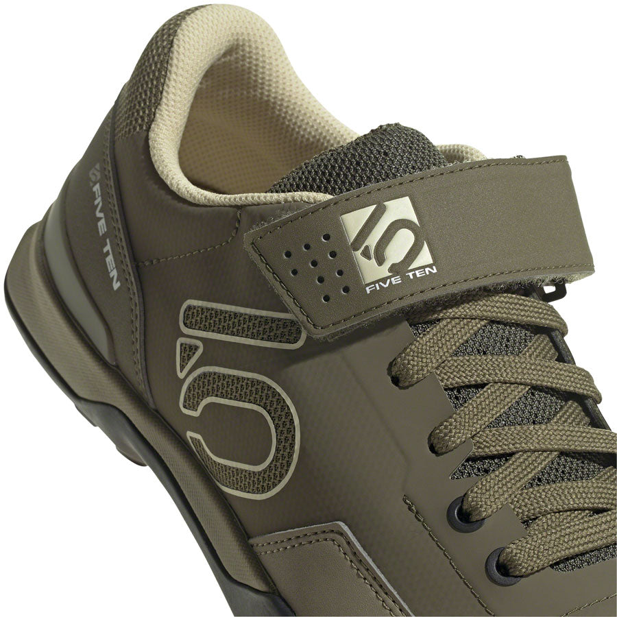 Five Ten Kestrel Lace Mountain Clipless Shoes - Men's, Focus Olive/Sandy Beige/Orbit Green, 12 - Mountain Shoes - Kestrel Lace Mountain Clipless Shoes - Men's, Focus Olive/Sandy Beige/Orbit Green
