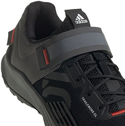 Five Ten Trailcross Mountain Clipless Shoes - Men's, Core Black/Gray Three/Red, 8 - Mountain Shoes - Trailcross Clipless Shoes - Men's, Core Black/Gray Three/Red