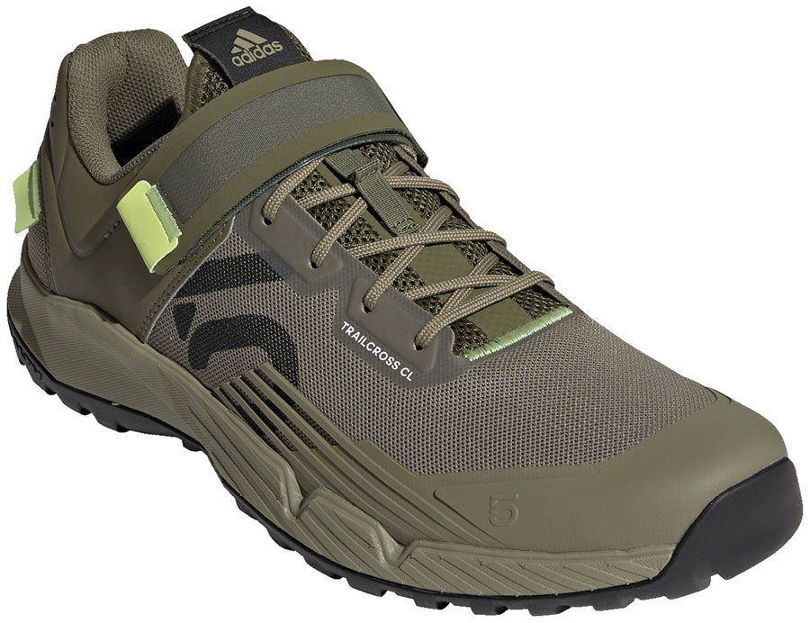 Five Ten Trailcross Mountain Clipless Shoes - Men's, Orbit Green/Carbon/Pulse Lime, 9 MPN: GZ9849-9 UPC: 195734366185 Mountain Shoes Trailcross Mountain Clipless Shoes - Men's, Orbit Green/Carbon/Pulse Lime