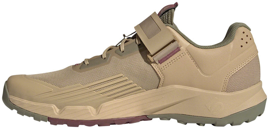 Five Ten Trailcross Mountain Clipless Shoes - Men's, Beige Tone/Blue Rush/Orbit Green, 11 - Mountain Shoes - Trailcross Mountain Clipless Shoes - Men's, Beige Tone/Blue Rush/Orbit Green