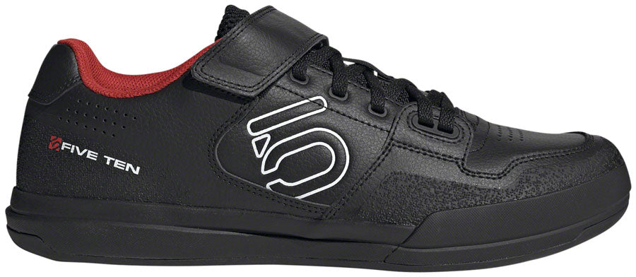 Five Ten Hellcat Clipless Shoes - Men's, Core Black/Core Black/Ftwr White, 11 - Flat Shoe - Hellcat Mountain Clipless Shoes - Men's, Core Black/Core Black/Ftwr White