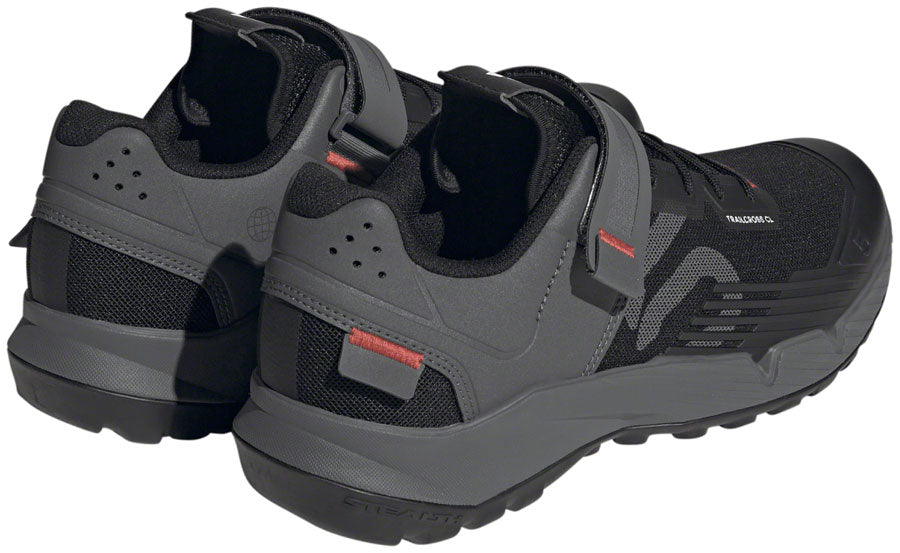 Five Ten Trailcross Mountain Clipless Shoes - Men's, Core Black/Gray Three/Red, 10 - Mountain Shoes - Trailcross Mountain Clipless Shoes - Men's, Core Black/Gray Three/Red