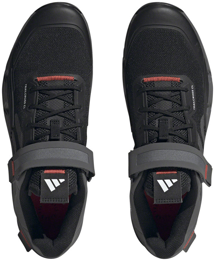 Five Ten Trailcross Mountain Clipless Shoes - Men's, Core Black/Gray Three/Red, 8.5 MPN: HP9926-8- UPC: 195748352280 Mountain Shoes Trailcross Clipless Shoes - Men's, Core Black/Gray Three/Red