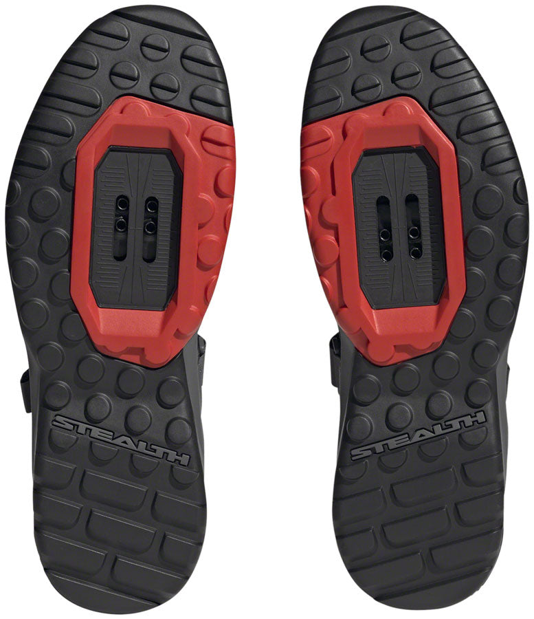 Five Ten Trailcross Mountain Clipless Shoes - Men's, Core Black/Gray Three/Red, 10 - Mountain Shoes - Trailcross Clipless Shoes - Men's, Core Black/Gray Three/Red