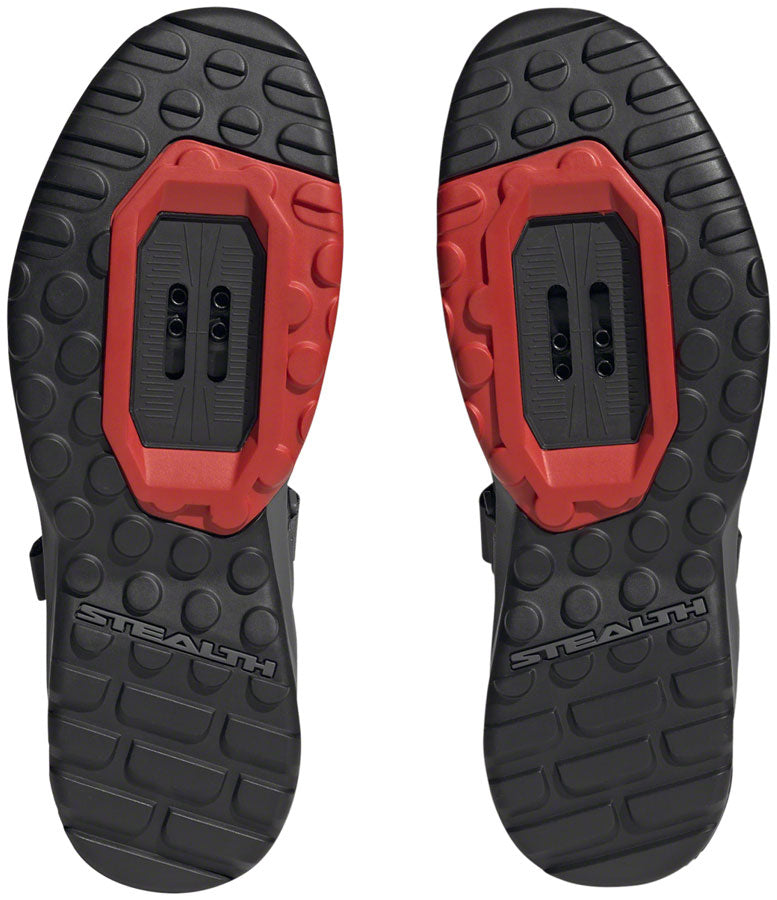 Five Ten Trailcross Mountain Clipless Shoes - Men's, Core Black/Gray Three/Red, 9 - Mountain Shoes - Trailcross Mountain Clipless Shoes - Men's, Core Black/Gray Three/Red