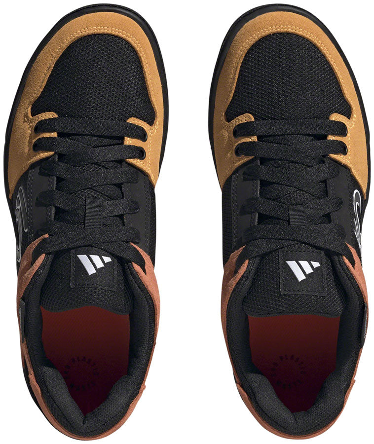 Five Ten Freerider Flat Shoes - Men's, Core Black/Ftwr White/Impact Orange, 8.5 MPN: HP9941-8- UPC: 195748057079 Flat Shoe Freerider Flat Shoes - Men's, Core Black/Ftwr White/Impact Orange