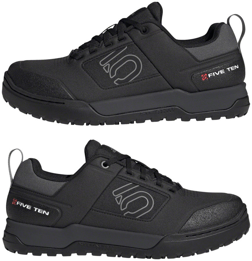 Five Ten Impact Pro Flat Shoes - Men's, Core Black/Gray Three/Gray Six, 9.5 MPN: HQ3365-9- UPC: 195748018520 Flat Shoe Impact Pro Flat Shoes - Men's, Core Black/Gray Three/Gray Six