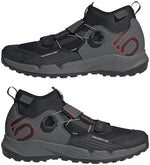Five Ten Trailcross Pro Mountain Clipless Shoes - Men's, Gray Five/Core Black/Red, 8.5 - Mountain Shoes - Trailcross Pro Mountain Clipless Shoes - Men's, Gray Five/Core Black/Red
