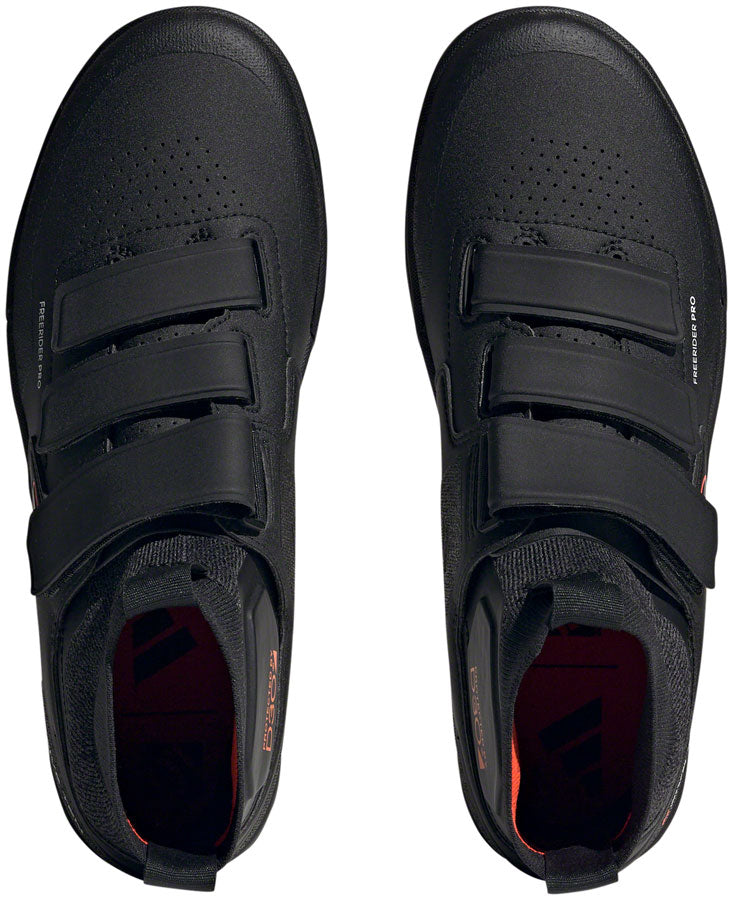 Five Ten Freerider Pro Mid VCS Flat Shoes - Men's, Core Black/Solar Red/Gray Three, 11.5 MPN: IF7436-11- UPC: 196460957104 Flat Shoe Freerider Pro Mid VCS Flat Shoes - Men's, Core Black/Solar Red/Gray Three