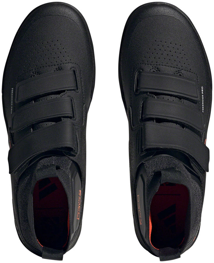 Five Ten Freerider Pro Mid VCS Flat Shoes - Men's, Core Black/Solar Red/Gray Three, 12 MPN: IF7436-12 UPC: 196460957234 Flat Shoe Freerider Pro Mid VCS Flat Shoes - Men's, Core Black/Solar Red/Gray Three