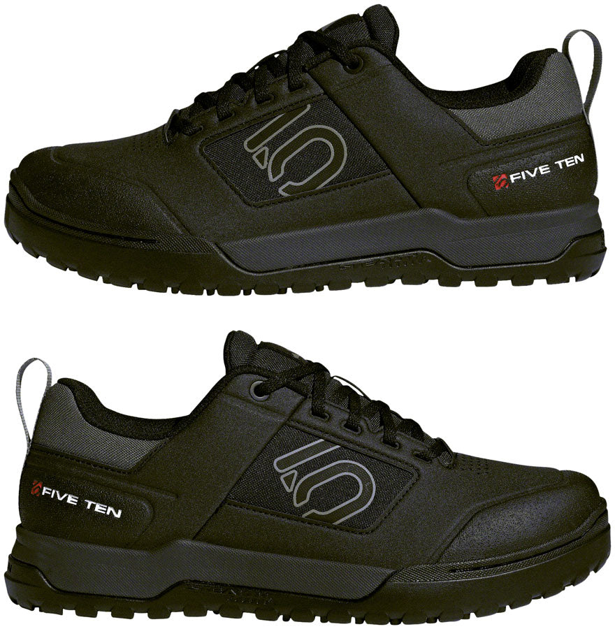 Five Ten Impact Pro Flat Shoes - Men's, Core Black/Gray Three/Gray Six, 9