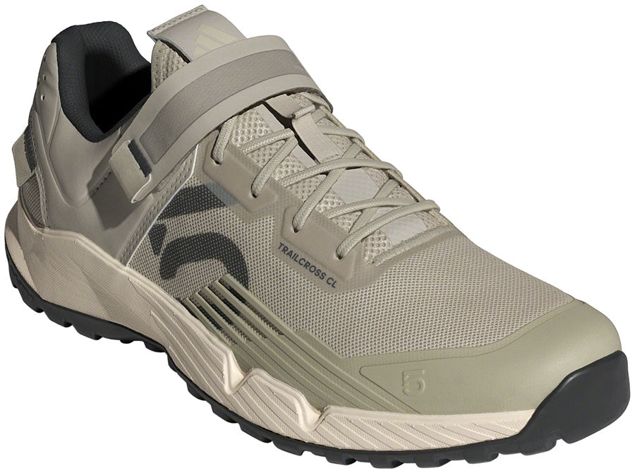 Five Ten Trailcross Mountain Clipless Shoes - Men's, Putty Gray/Carbon/Wonder White, 8.5 MPN: ID5006-8- UPC: 196471412708 Mountain Shoes Trailcross Mountain Clipless Mountain Shoes - Men's, Putty Gray/Carbon/Wonder White