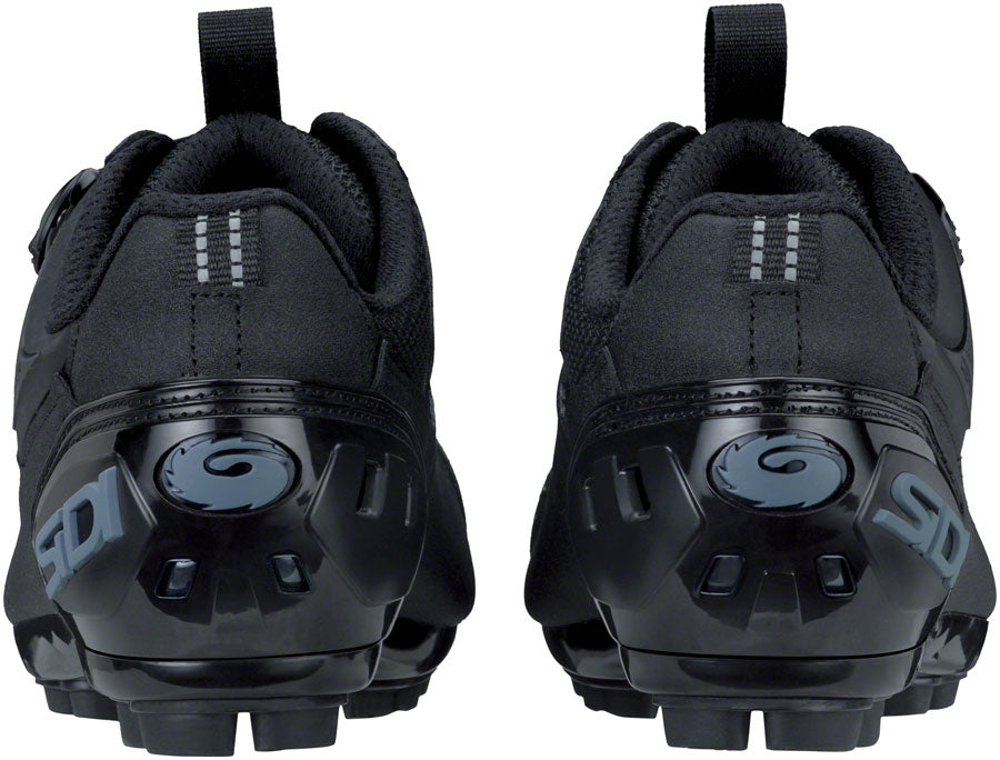 Sidi MTB Gravel Clipless Shoes - Men's, Black/Black, 42 - Mountain Shoes - Gravel Clipless Shoes - Men's, Black