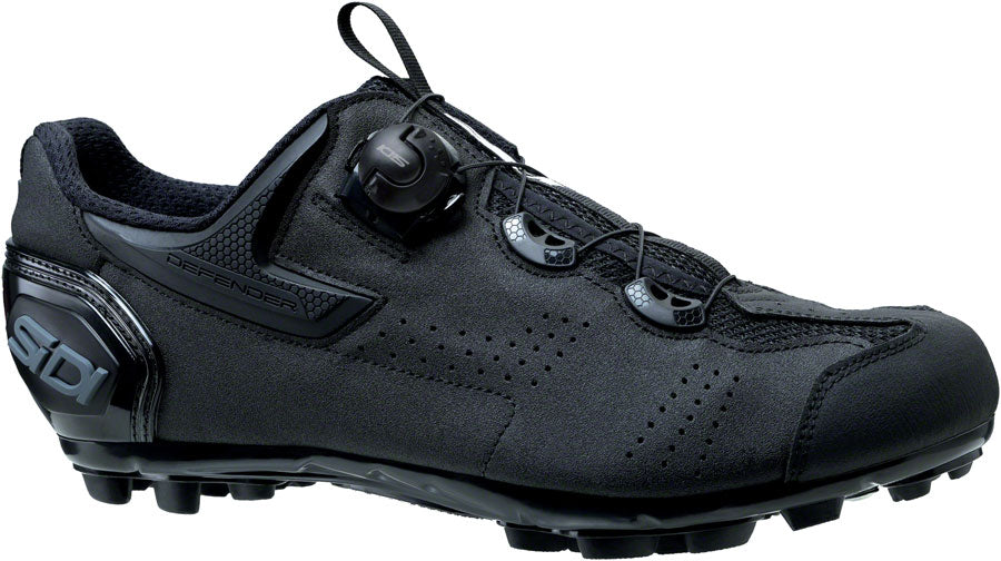 Sidi MTB Gravel Clipless Shoes - Men's, Black/Black, 45