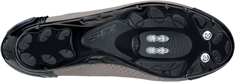 Sidi MTB Gravel Clipless Shoes - Men's, Black/Titanium, 43 - Mountain Shoes - Gravel Clipless Shoes - Men's, Black/Titanium