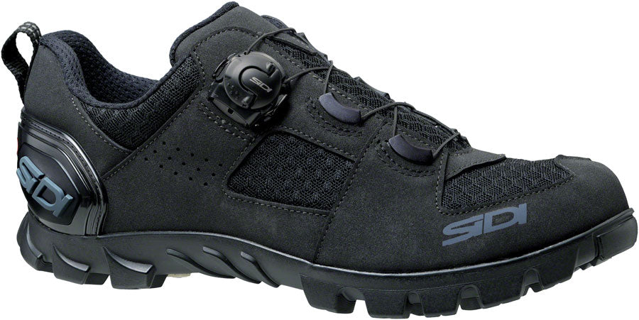 SIDI Turbo Mountain Clipless Shoes - Men's, Black/Black, 44