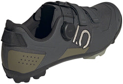 Five Ten Kestrel BOA Mountain Clipless Shoes - Men's, Gray Six/Silver Pebble/Olive Strata, 9 - Mountain Shoes - Kestrel BOA Mountain Clipless Shoes - Men's, Gray Six/Silver Pebble/Olive Strata