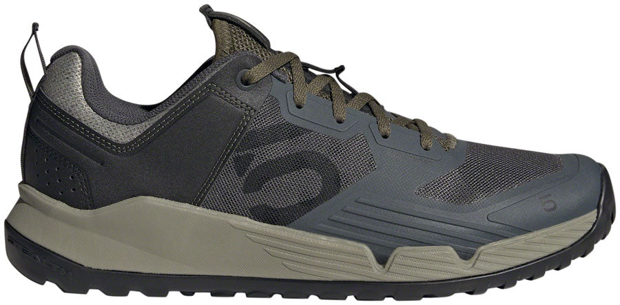 Five Ten Trailcross XT Flat Shoes - Men's, Gray Six/Core Black/Olive Strata, 11