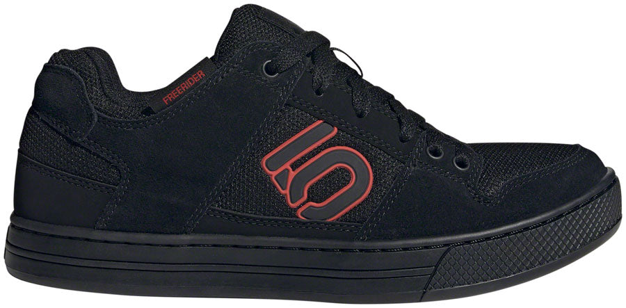 Five Ten Freerider Flat Shoes - Men's, Core Black/Red/Gray Five, 10