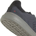 Five Ten Sleuth DLX Canvas Flat Shoes - Men's, Gray Six/Core Black/Olive Strata, 8.5 - Flat Shoe - Sleuth DLX Canvas Flat Shoes - Gray Six/Core Black/Olive Strata