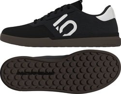 Five Ten Sleuth Canvas Flat Shoes - Men's, Core Black/Core Black/FTWR White, 10 MPN: IH0825-10 UPC: 197611044797 Flat Shoe Sleuth Canvas Flat Shoes - Core Black/Core Black/FTWR White