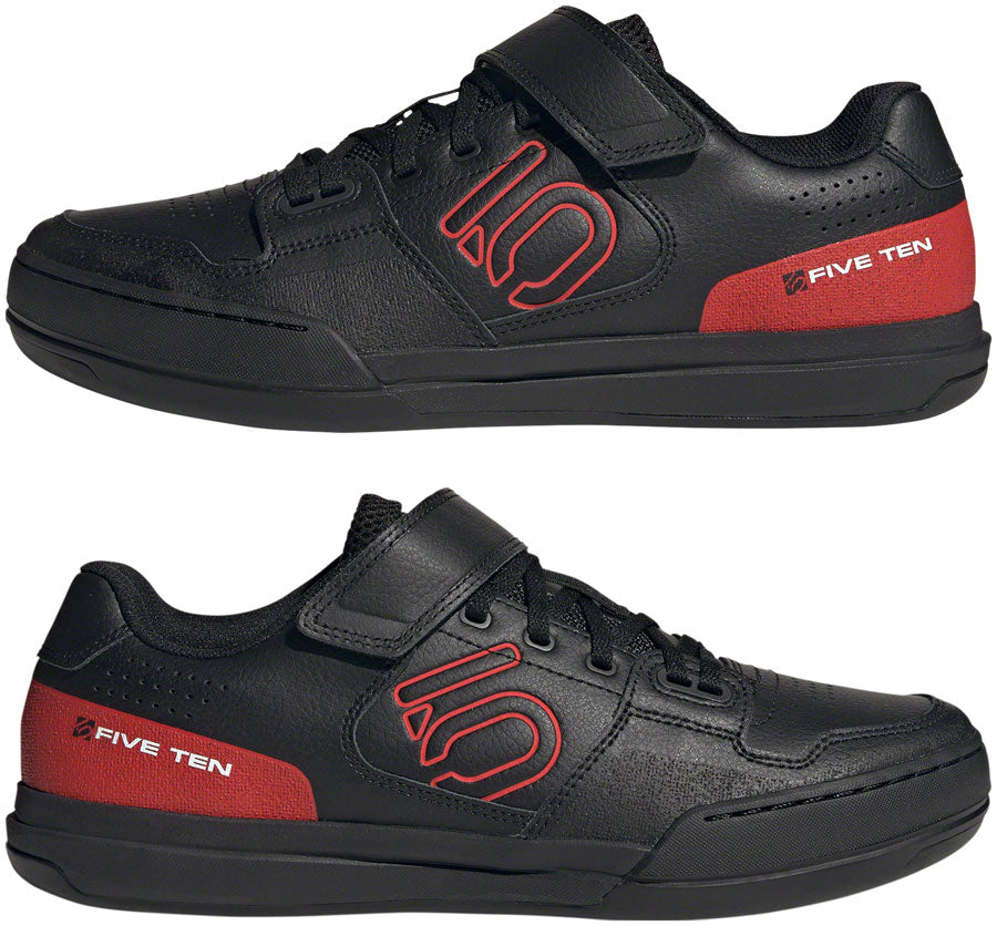 【新品】fiveten five ten  mtb 28.5 Five Ten Hellcat Mountain Clipless Shoes - Men's, Core Black/Red