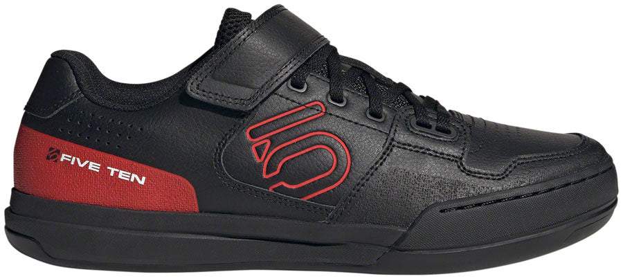 Five Ten Hellcat Mountain Clipless Shoes - Men's, Core Black/Red/FTWR White, 11