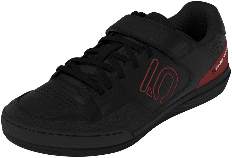 Five Ten Hellcat Mountain Clipless Shoes - Men's, Core Black/Red/FTWR White, 11 MPN: IH0826-11 UPC: 197611029435 Mountain Shoes Hellcat Mountain Clipless Shoes - Men's, Core Black/Red/FTWR White