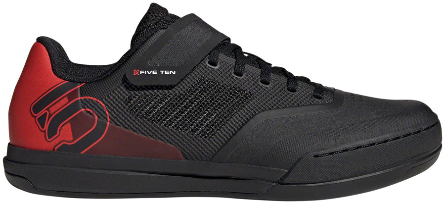 Five Ten Hellcat Pro Mountain Clipless Shoes - Men's, Core Black/Core Black/Red, 8