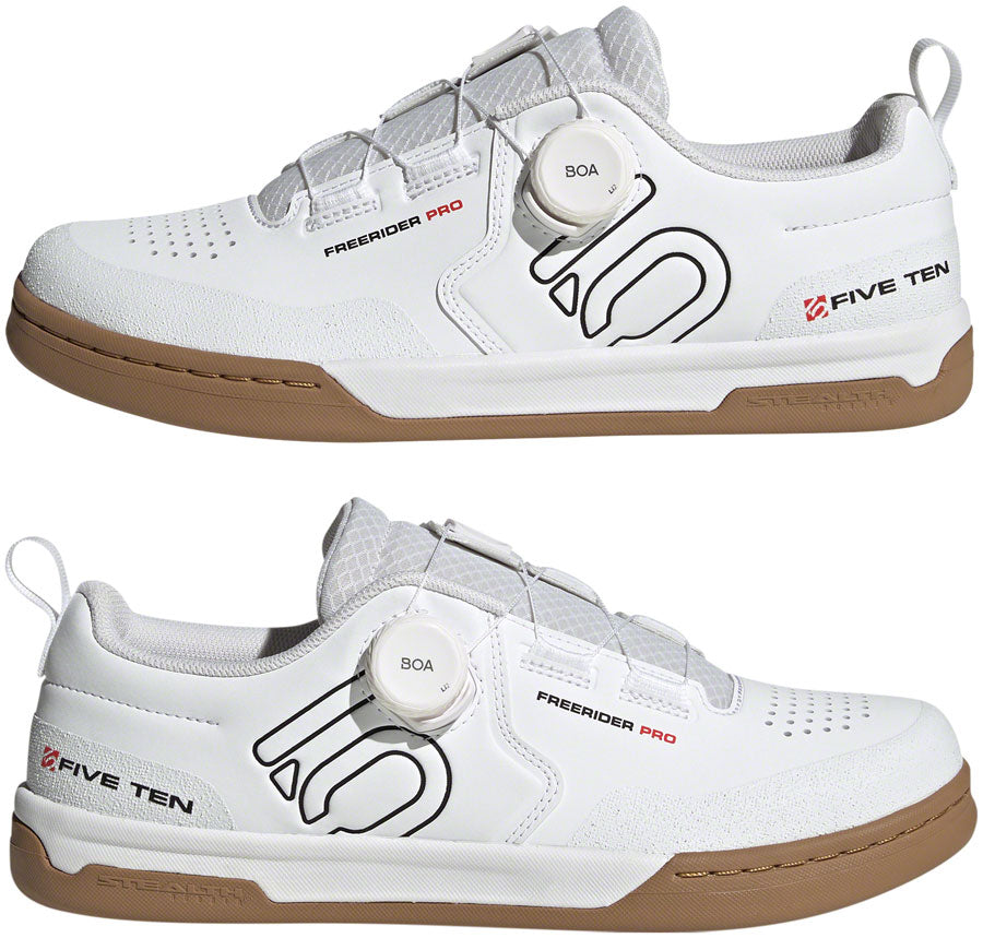 Five Ten Freerider Pro BOA Flat Shoes - Men's, FTWR White/Core