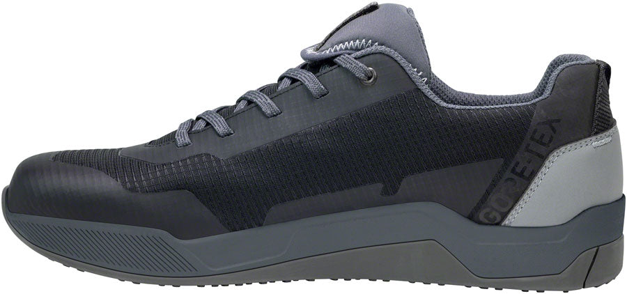SIDI Motus GTX Flat Shoes - Black/Gray, Size 43, Millennium Fit - Flat Shoe - Motus GTX Flat Shoes - Black/Gray, Millennium Fit