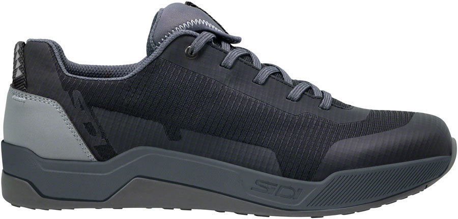 SIDI Motus GTX Flat Shoes - Black/Gray, Size 44, Millennium Fit MPN: 000MMOTUSGTXBLKGRAY44 Flat Shoe Motus GTX Flat Shoes - Black/Gray, Millennium Fit