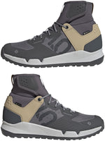 Five Ten Trailcross GTX Flat Shoes - Men's, Gray 5 / Gray 3 / Bronze, 5.5 - Flat Shoe - Trailcross GTX Flat Shoes - Men's, Gray 5 / Gray 3 / Bronze