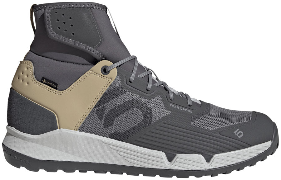 Five Ten Trailcross GTX Flat Shoes - Men's, Gray 5 / Gray 3 / Bronze, 11 MPN: JI0860-11 UPC: 197621329440 Flat Shoe Trailcross GTX Flat Shoes - Men's, Gray 5 / Gray 3 / Bronze