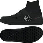 Five Ten Freerider Pro Mid VCS Flat  Shoes - Men's, Black / Footwear White / Carbon, 8 - Flat Shoe - Freerider Pro Mid VCS Flat Shoes - Men's, Black / Footwear White / Carbon