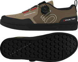 Five Ten Freerider Pro Boa Flat Shoes - Men's, Cardboard/Off White/Core Black, 9.5 - Flat Shoe - Freerider Pro Boa Flat Shoes - Men's, Cardboard/Off White/Core Black