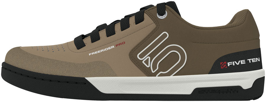 Five Ten Freerider Pro Flat Shoes - Men's, Cardboard/Off White/Core Black, 9.5 MPN: JQ1143-9- UPC: 197617516090 Flat Shoe Freerider Pro Flat Shoes - Men's, Cardboard/Off White/Core Black