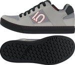 Five Ten Freerider Flat Shoes - Men's, Gray 3/Footwear White/Wonder Alumina, 8 - Flat Shoe - Freerider Flat Shoes - Men's, Gray 3/Footwear White/Wonder Alumina