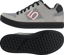 Five Ten Freerider Flat Shoes - Men's, Gray 3/Footwear White/Wonder Alumina, 8 - Flat Shoe - Freerider Flat Shoes - Men's, Gray 3/Footwear White/Wonder Alumina