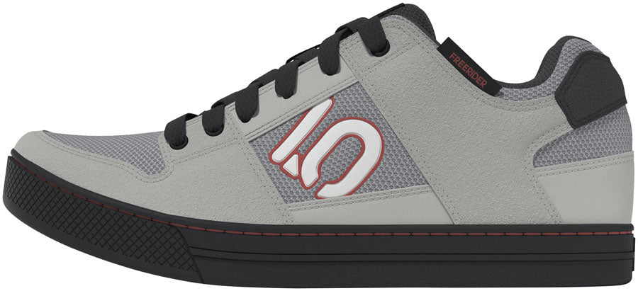 Five Ten Freerider Flat Shoes - Men's, Gray 3/Footwear White/Wonder Alumina, 8 MPN: JQ1146-8 UPC: 197617489264 Flat Shoe Freerider Flat Shoes - Men's, Gray 3/Footwear White/Wonder Alumina