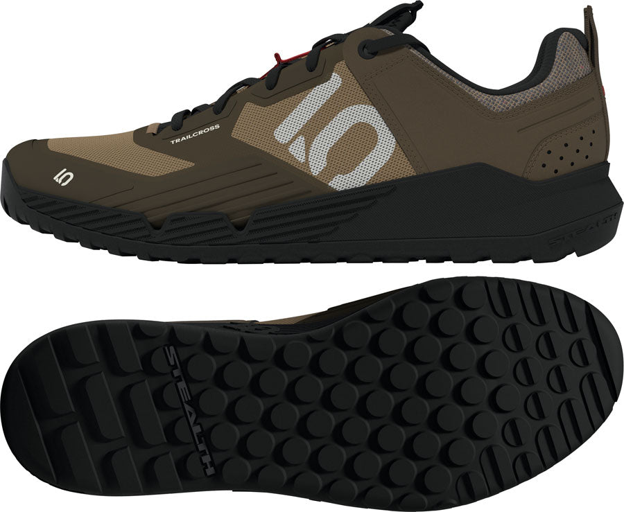 Five Ten Trailcross XT Flat Shoes - Men's, Cardboard/Off White/Core Black, 11.5 - Flat Shoe - Trailcross XT Flat Shoes - Men's, Cardboard/Off White/Core Black