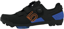 Five Ten Kestrel BOA Mountain Clipless Shoes - Men's, Core Black/Pure Orange/Ray Blue, 9 MPN: JQ3894-9 UPC: 197617677623 Mountain Shoes Kestrel BOA Mountain Clipless Shoes - Men's, Core Black/Pure Orange/Ray Blue