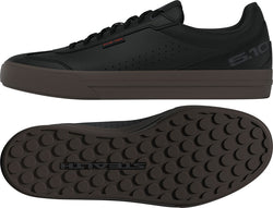 Five Ten Sleuth DLX2 Flat Shoes - Men's, Core Black/Carbon/Gum 5, 11.5 - Flat Shoe - Sleuth DLX2 Flat Shoes - Men's, Core Black/Carbon/Gum 5