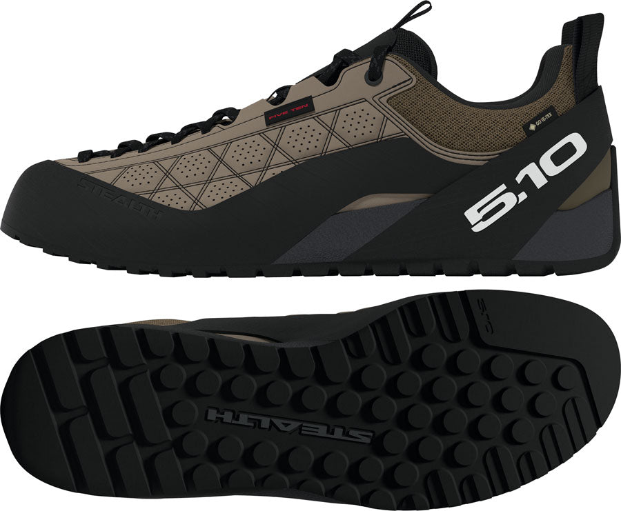 Five Ten Guidetennie Pro GTX Flat Shoes - Men's, Cardboard/FTWR