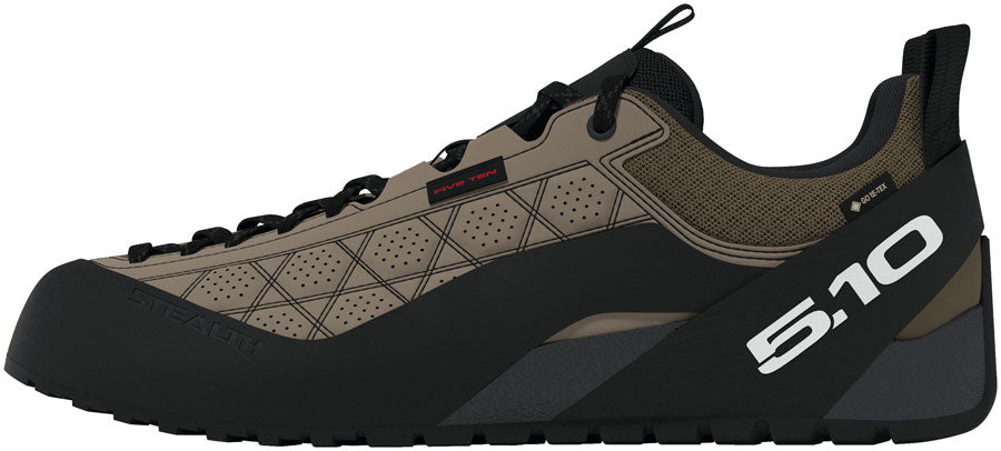 Five Ten Guidetennie Pro GTX Flat Shoes - Men's, Cardboard/FTWR White/Core Black, 10.5