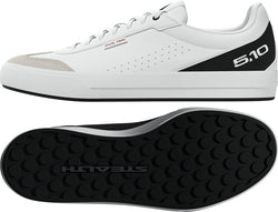 Five Ten Sleuth DLX Flat Shoes - Men's, FTWR White/FTWR White/Core Black, 9.5 - Flat Shoe - Sleuth DLX Flat Shoes - Men's, FTWR White/FTWR White/Core Black