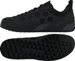 Five Ten Guide Tennie Flat Shoes - Men's, Core Black/Carbon/Core Black, 9 - Flat Shoe - Guide Tennie Flat Shoes - Men's, Core Black/Carbon/Core Black