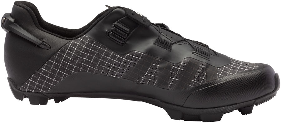 SIDI Aeron XC Clipless Mountain Shoes - Black, 46 - Mountain Shoes - Aeron XC Clipless Mountain Shoes - Black