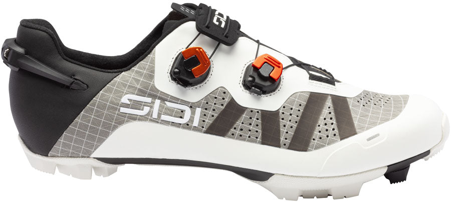 Sidi Aeron XC Clipless Mountain Shoes - Men's, Ice White, 44.5