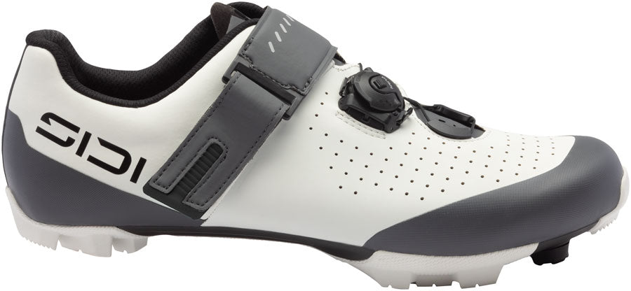 SIDI Physis Mountain Clipless Shoes - Ice White/Anthracite, 45 MPN: 000MCPHYSISICEWHTAN-45 Mountain Shoes Physis Mountain Clipless Shoes - Ice White/Anthracite